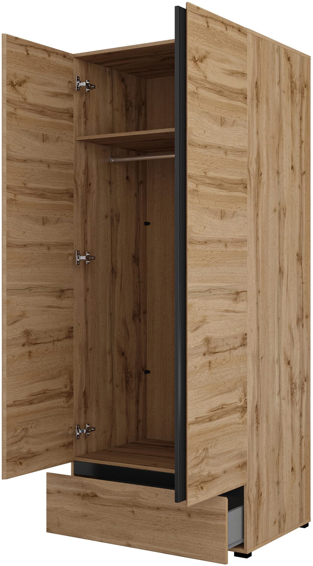 OTTO home Kleiderschrank Cross | Holztöne