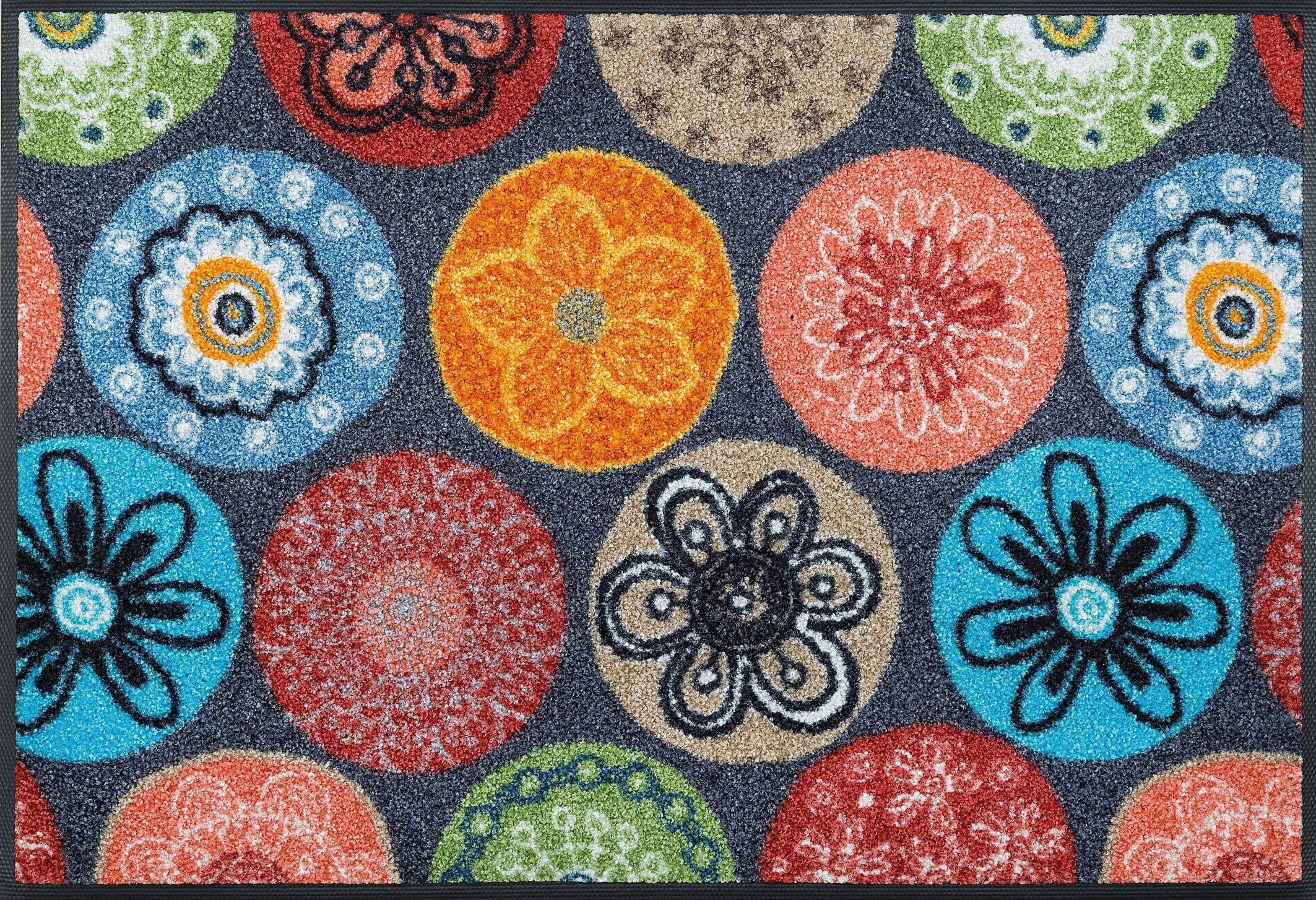 wash+dry by Kleen-Tex Fußmatte Coralis | Mehrfarbig