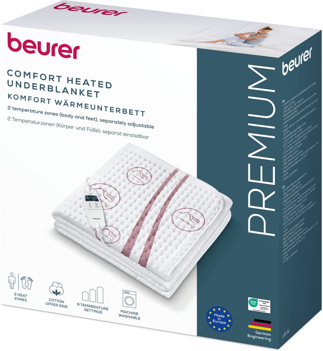 Beurer UB 91 Cosy Wärmeunterbett | Weiß