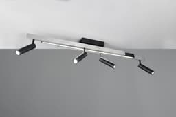 TRIO Leuchten ZENO LED Deckenleuchte | Grau