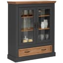 OTTO home Vitrine Selma Highboard | Grau