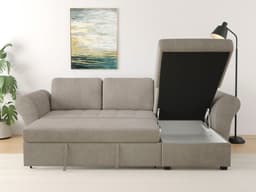 Trends by HG Ecksofa Lasse L-Form | Braun