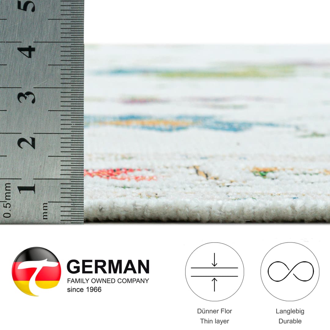 THEKO Teppich Flomi Sagrini | Beige