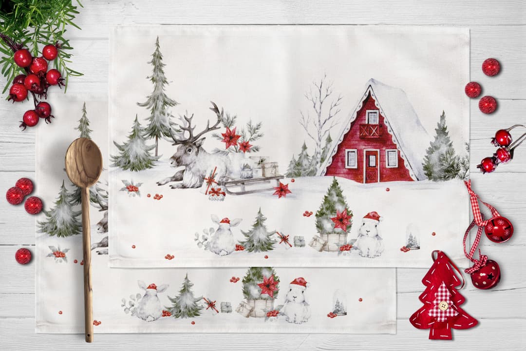 OTTO home Platzset Lealux | Mehrfarbig