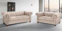 Home affaire Sitzgruppe Chesterfield | Beige