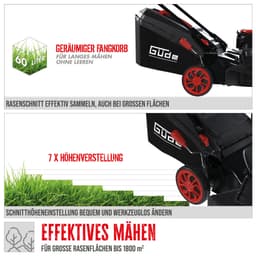 Güde Benzinrasenmäher »Big Wheeler 514.9 R« | Schwarz