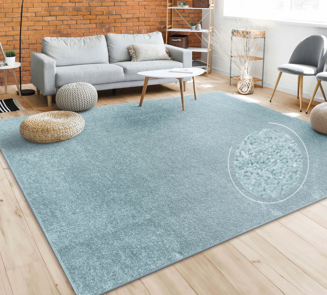 Paco Home Teppich Porto 890 | Türkis