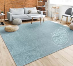 Paco Home Teppich Porto 890 | Türkis