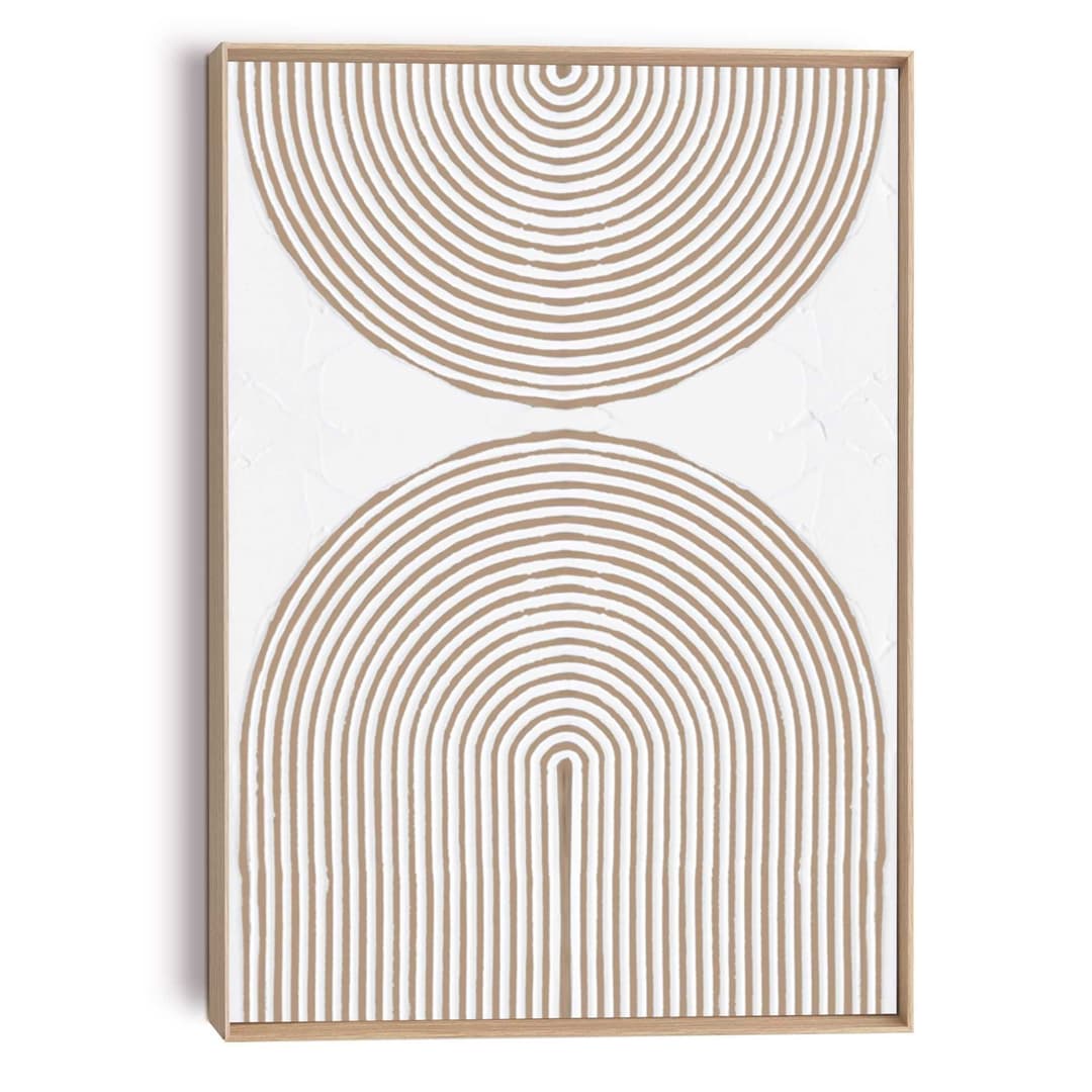Reinders! Wandbild Reliefbögen | Beige