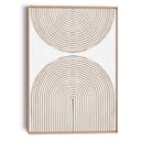Reinders! Wandbild Reliefbögen | Beige