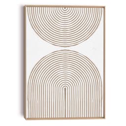 Reinders! Wandbild Reliefbögen | Beige