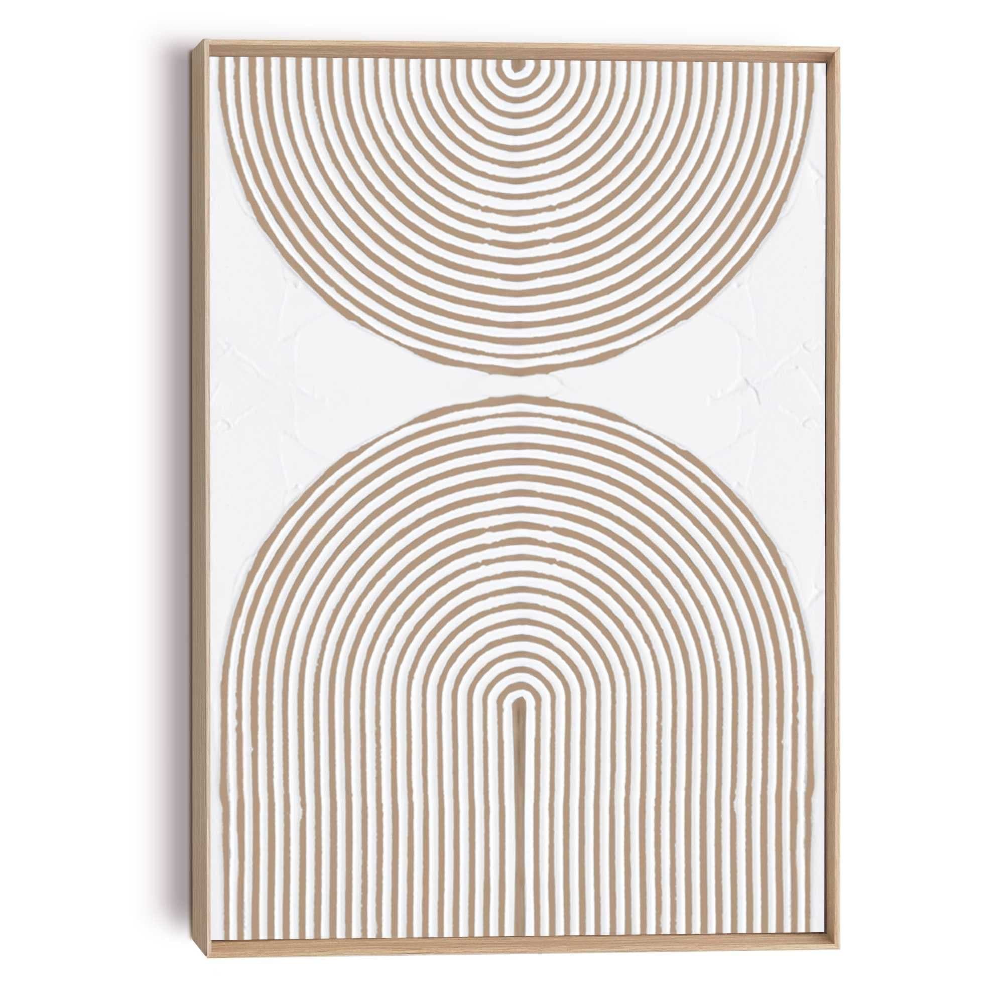 Reinders! Wandbild Reliefbögen | Beige