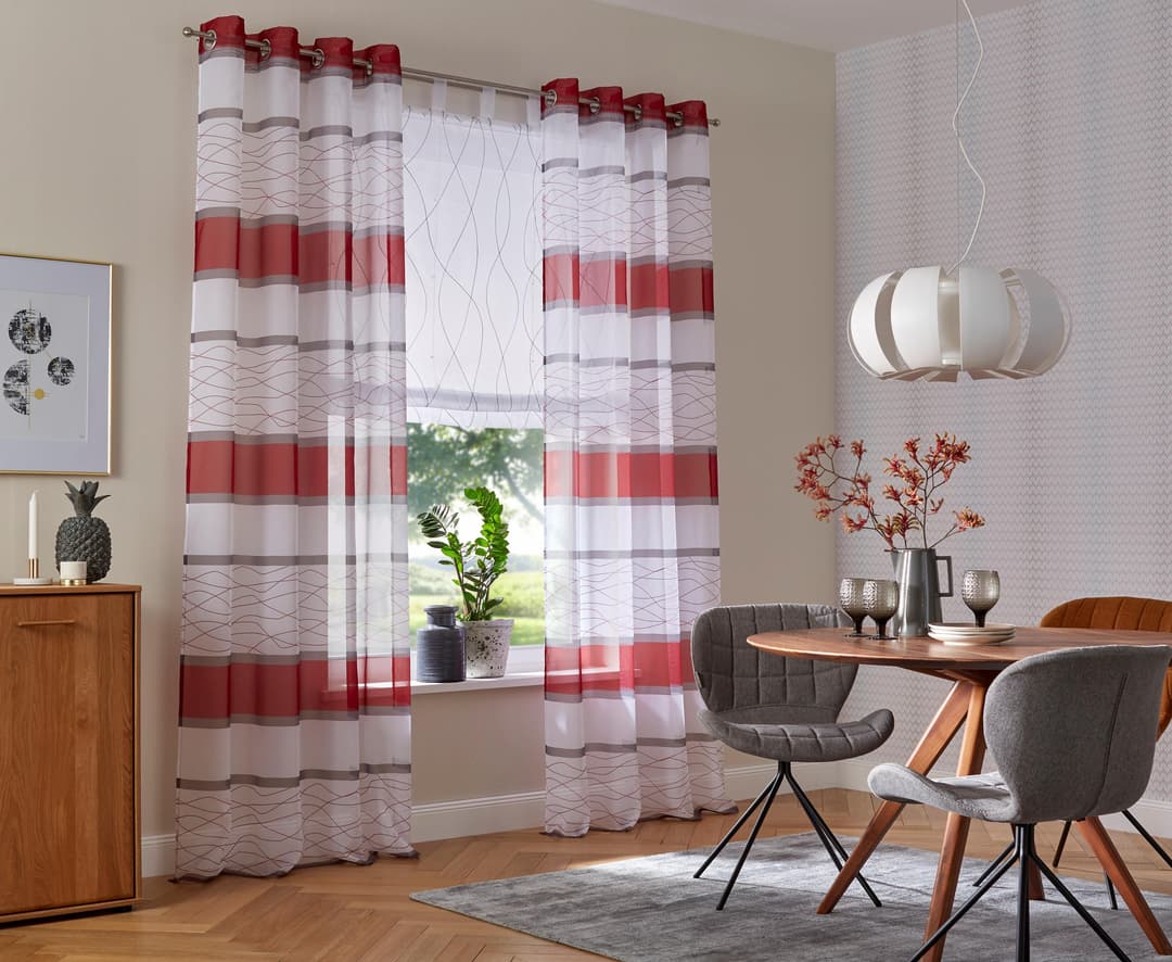 OTTO home Gardine Jay | Mehrfarbig