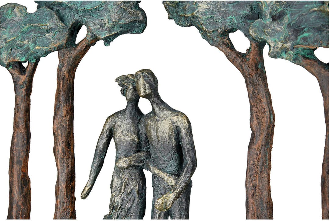 Casablanca by Gilde Dekofigur Skulptur "Under Trees" | Bronze