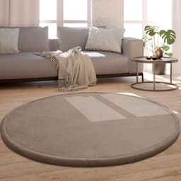 Paco Home Teppich Tatami 475 | Beige