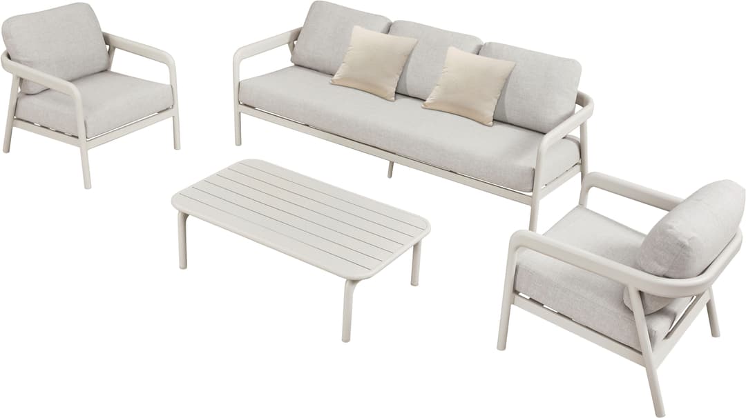 homsy by Ana Johnson Gartenlounge-Set Hilo | Beige