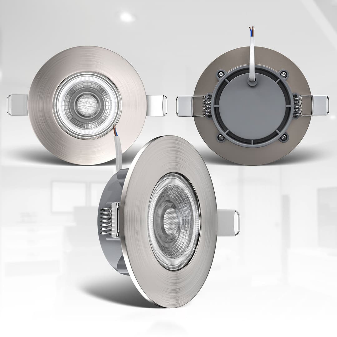 B.K.Licht LED Einbauleuchte BK_EL1278 | Silber
