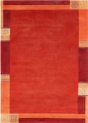 LUXOR living Wollteppich India | Rot 2