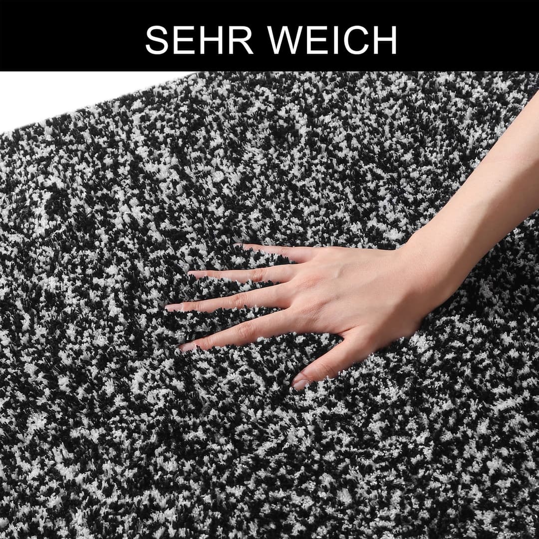 OTTO home Badematte Vanessa meliert | Schwarz