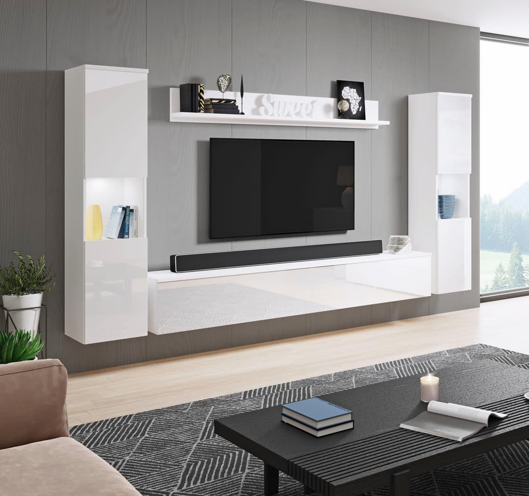 OTTO home Wohnwand PARIS | Weiß