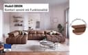 COTTA Wohnlandschaft Orion U-Form | Braun 3