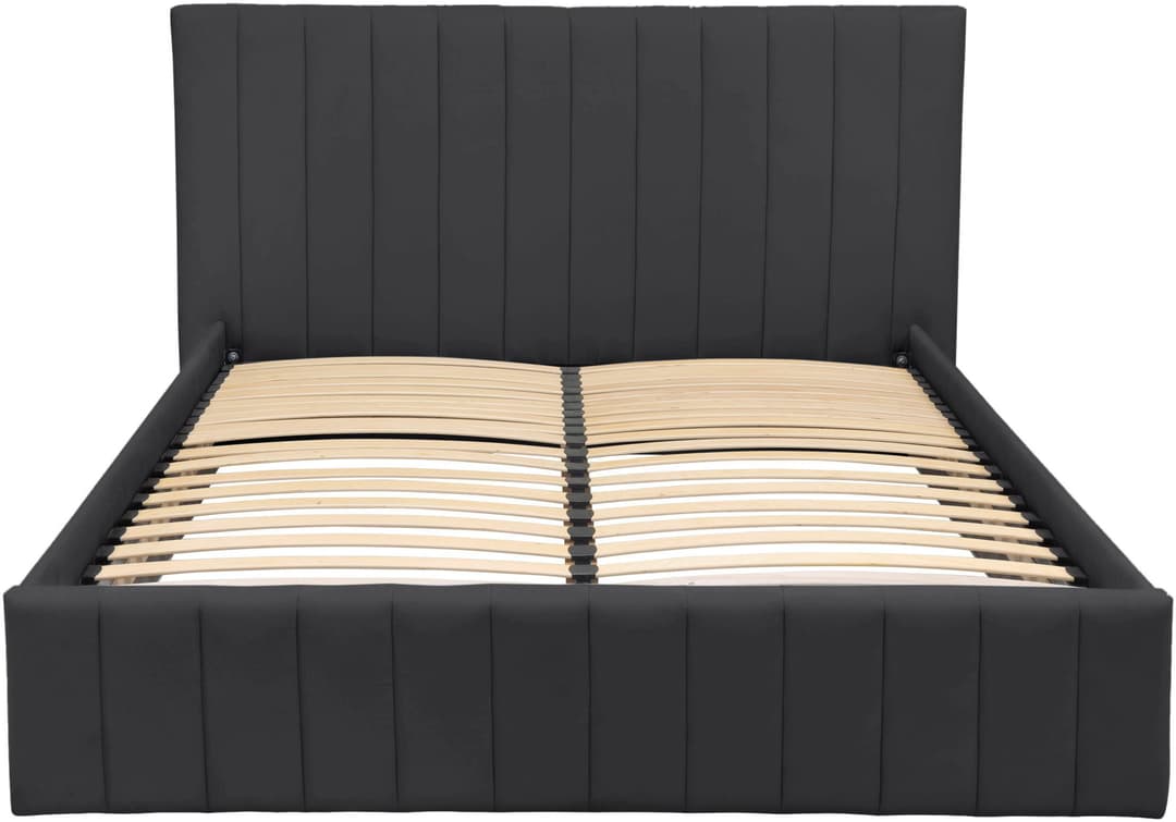 Home affaire Polsterbett Effy | Schwarz