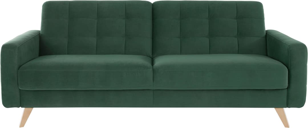 exxpo - sofa fashion 3-Sitzer Nappa | Grün