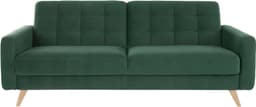 exxpo - sofa fashion 3-Sitzer Nappa | Grün