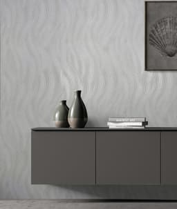 Marburg Vliestapete Wavy Stripes | Grau