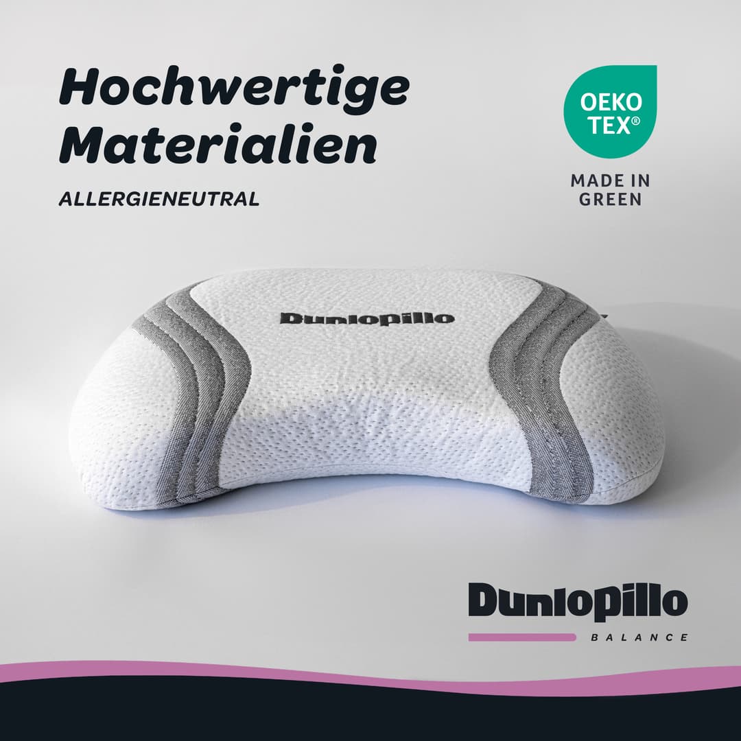 Dunlopillo Anti-Aging Nackenstützkissen | Weiß