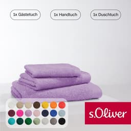 s.Oliver Handtuch Set | Lila