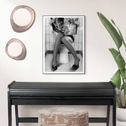 Reinders! Poster Toilet Fashion | Schwarz