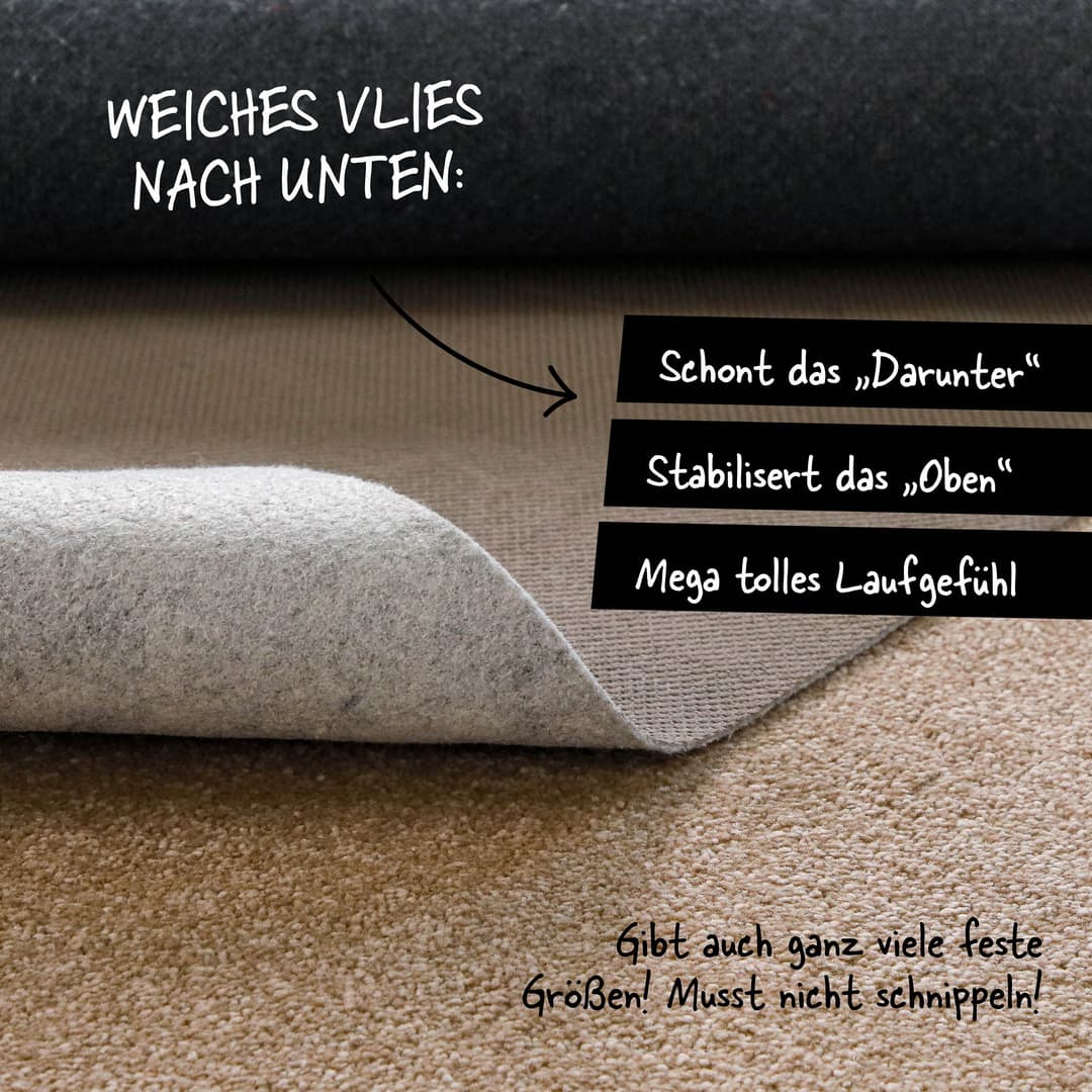 Wecon home RugPad Premium Teppichunterlage | Mehrfarbig