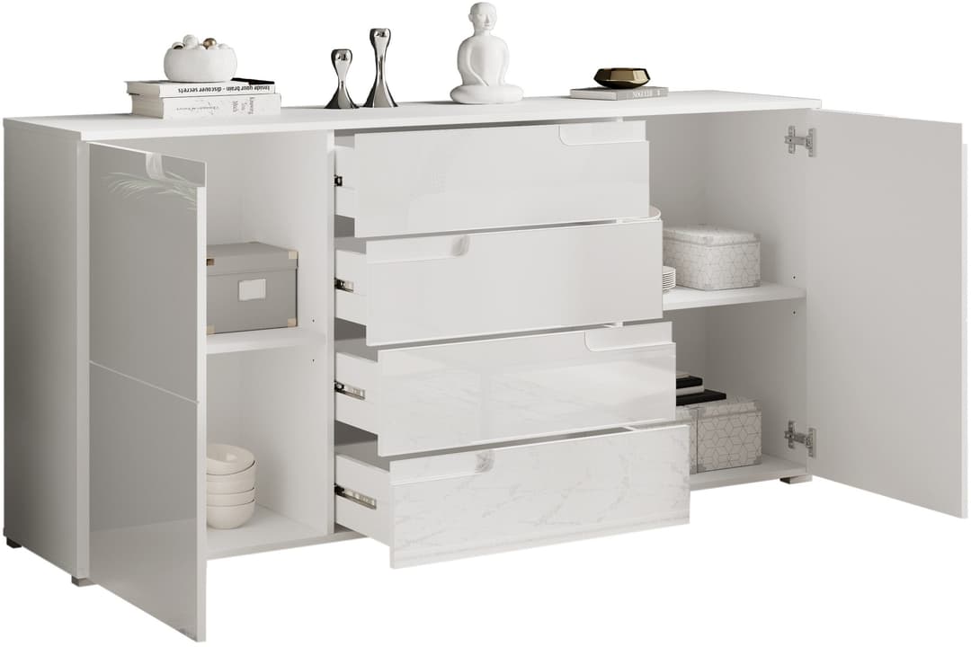 HBZ Sideboard Spice | Weiß