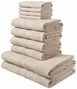OTTO home Handtuch Set Vanessa | Beige