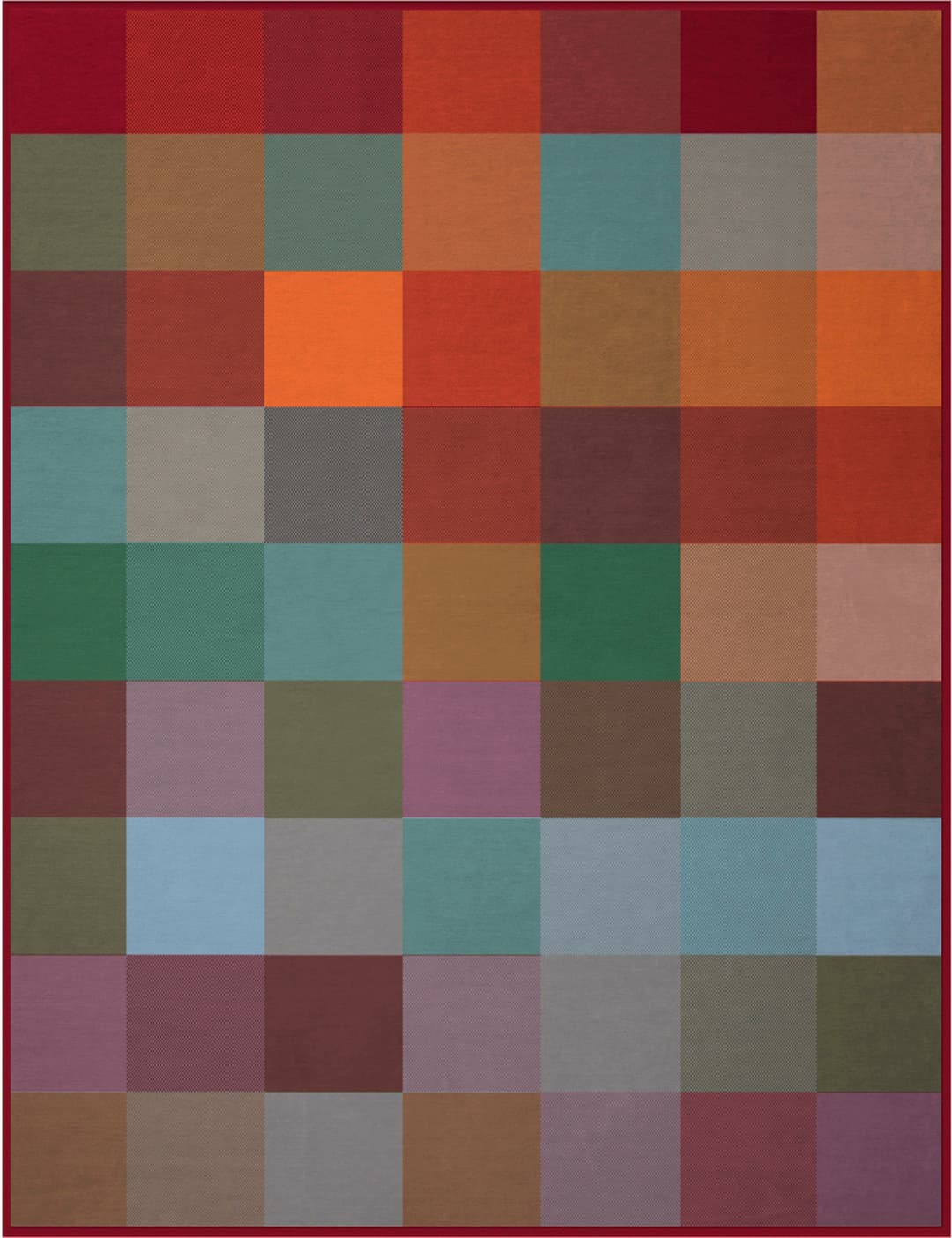 Biederlack Wohndecke Woven | Mehrfarbig