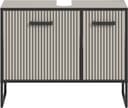 welltime Waschbeckenunterschrank Locri | Grau 4