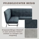 byLIVING Eckbank Talea Küchenbank | Grau 4