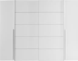 FORTE Kleiderschrank Narago | Weiß