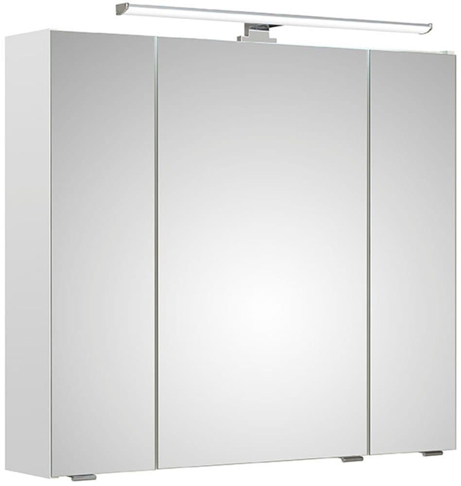 Saphir Quickset 316 Badmöbel-Set | Weiß