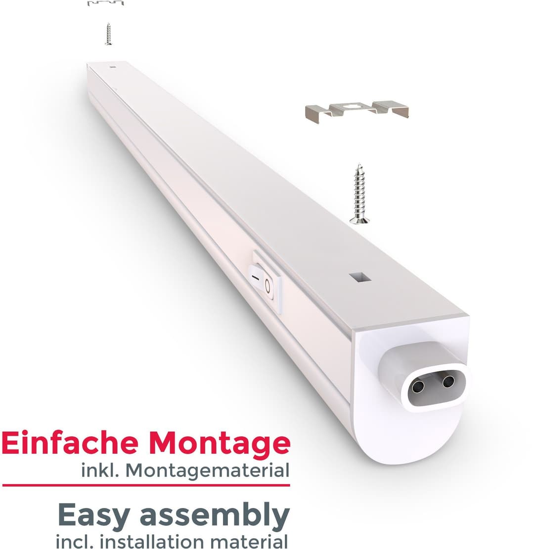 B.K.Licht LED Lichtleiste | Weiß