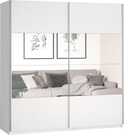 Home affaire Schwebetürenschrank Beta | Weiß
