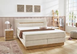 Jockenhöfer Gruppe Boxspringbett Nika 180x200cm | Beige