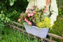 KHW Flowerclip XXL Balkonkasten | Grau 2
