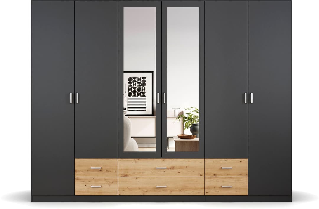 rauch GAMMA Kleiderschrank | Grau