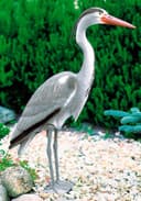 Ubbink Teichfigur Reiher | Grau 2