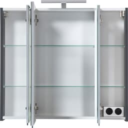 welltime Spiegelschrank Torino | Grau