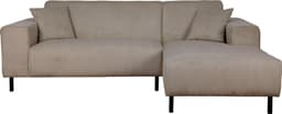 Home affaire Ecksofa ARROS L-Form | Braun