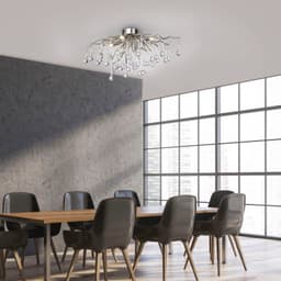 Paul Neuhaus Deckenleuchte ICICLE | Silber
