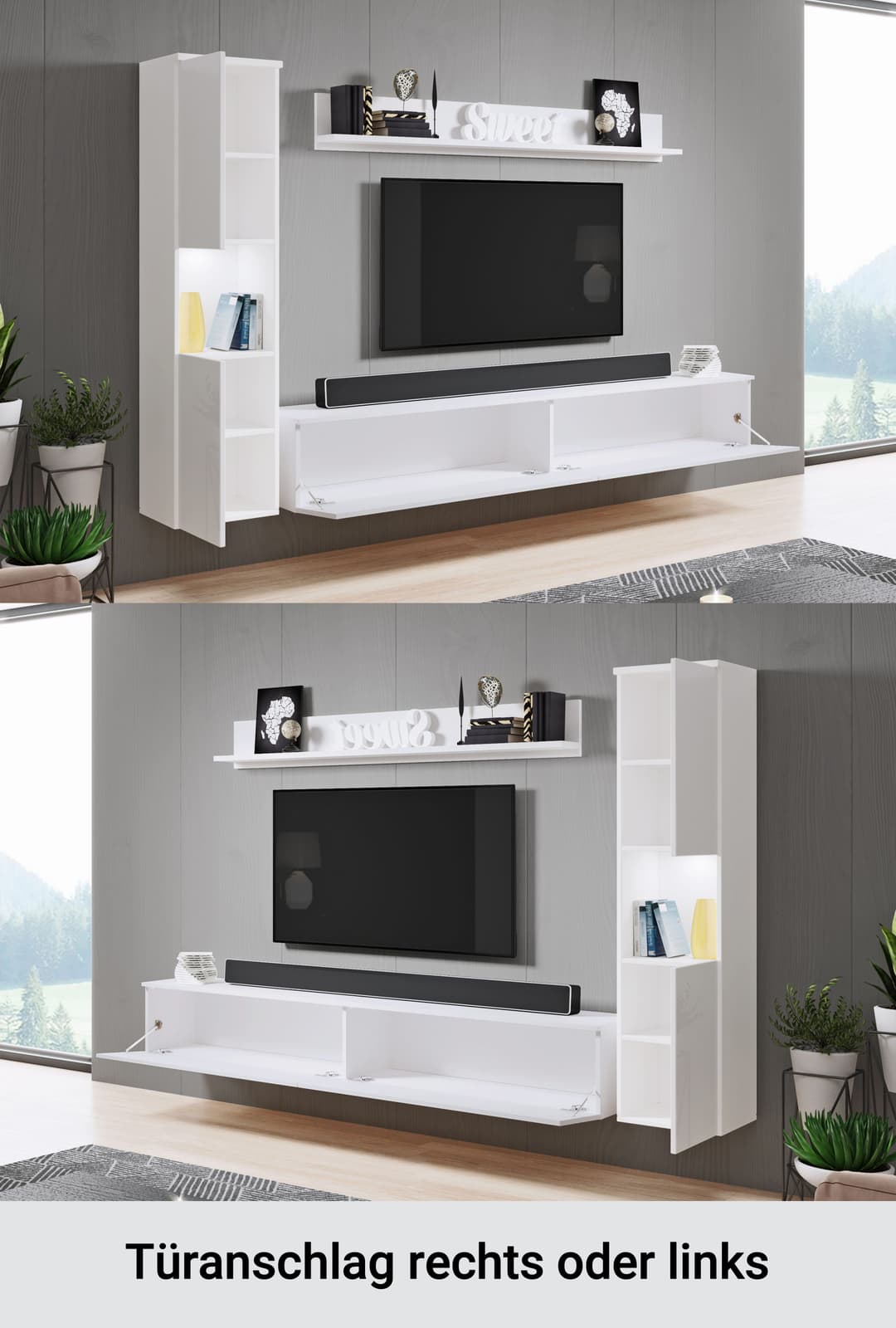 OTTO home Wohnwand PARIS | Holztöne